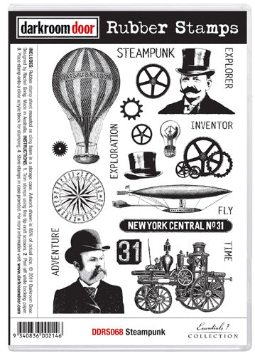 Steampunk - Rubber stamp