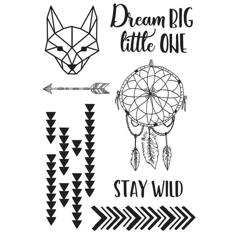 Kaisercraft Hide & Seek Clear Stamps