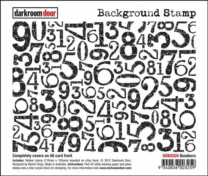 Background Stamp- Numbers