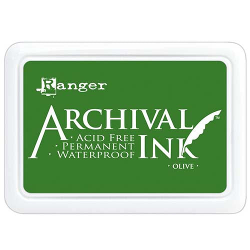 Ranger Archival Ink Pad - Olive