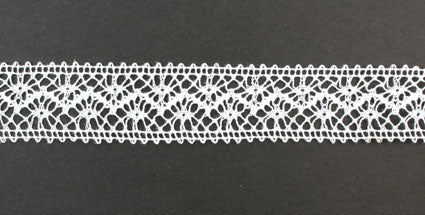 Lace Ribbon, 22m White