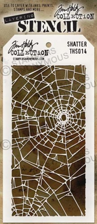 Tim Holtz - Layering Stencil - Shatter