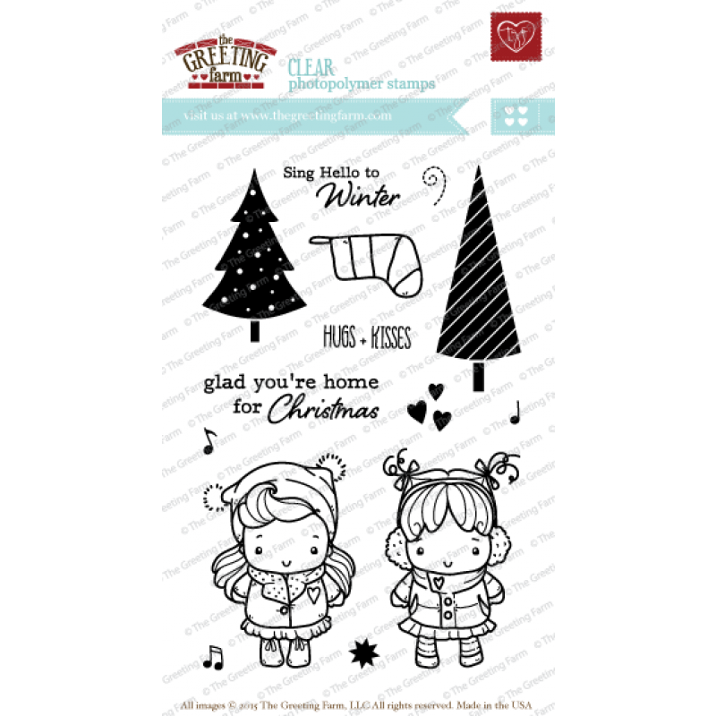 The Greeting Farm Stamps- Sing Hello