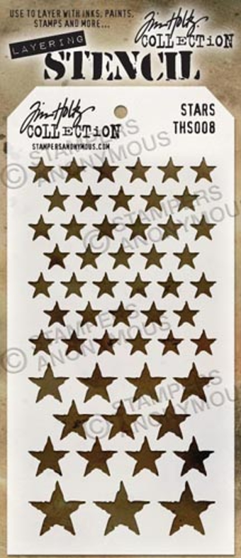 Tim Holtz - Layering Stencil - Stars
