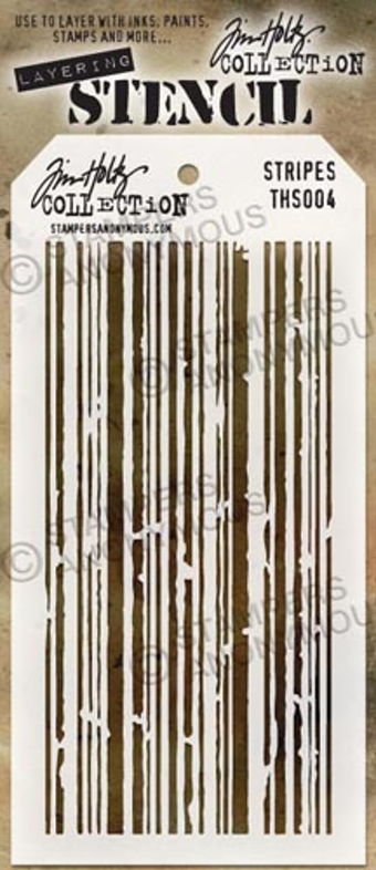 Tim Holtz - Layering Stencil - Stripes
