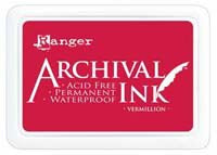 Ranger Archival Ink Pad - Vermillion