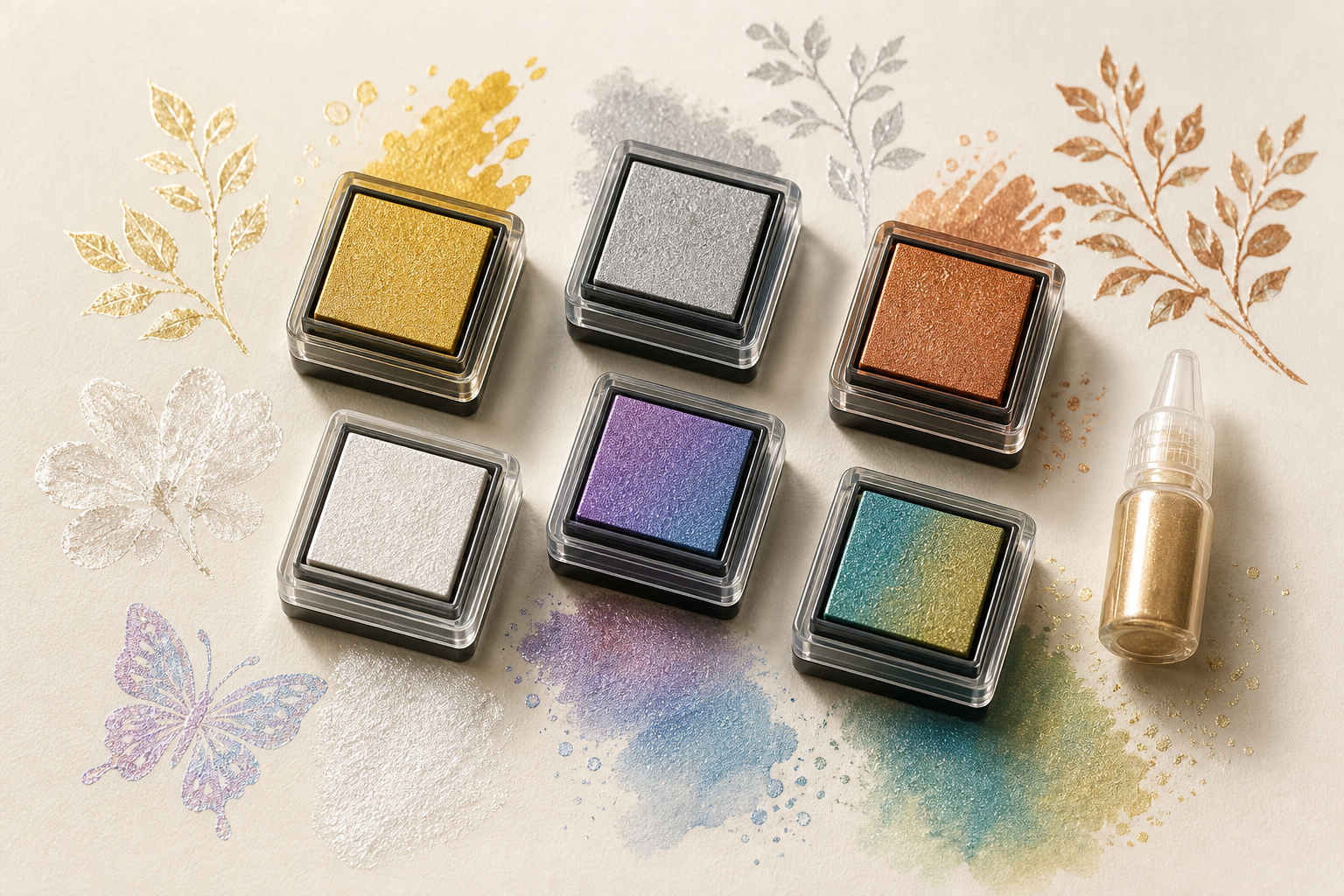 Metallic Ink Pads