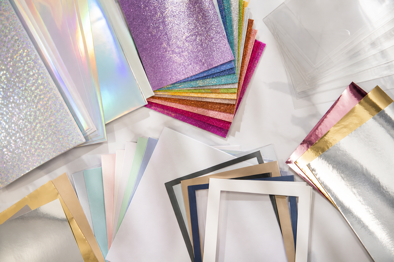 Specialty Cardstock, Acetate & Creative Paper