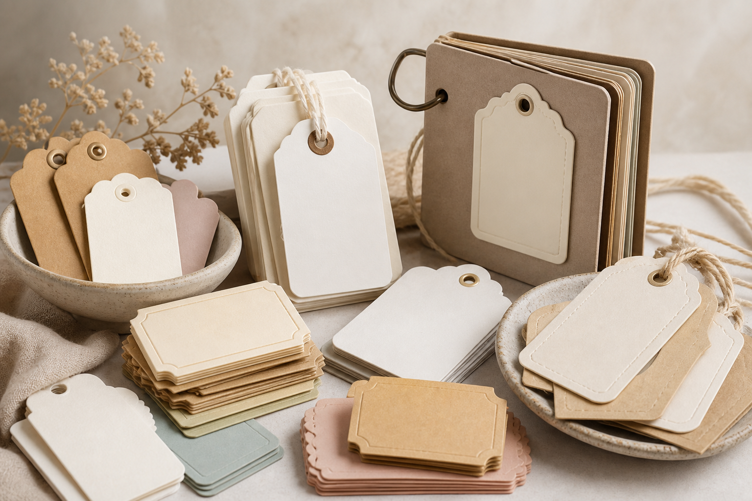 Craft Tags, Tickets & Tag Albums