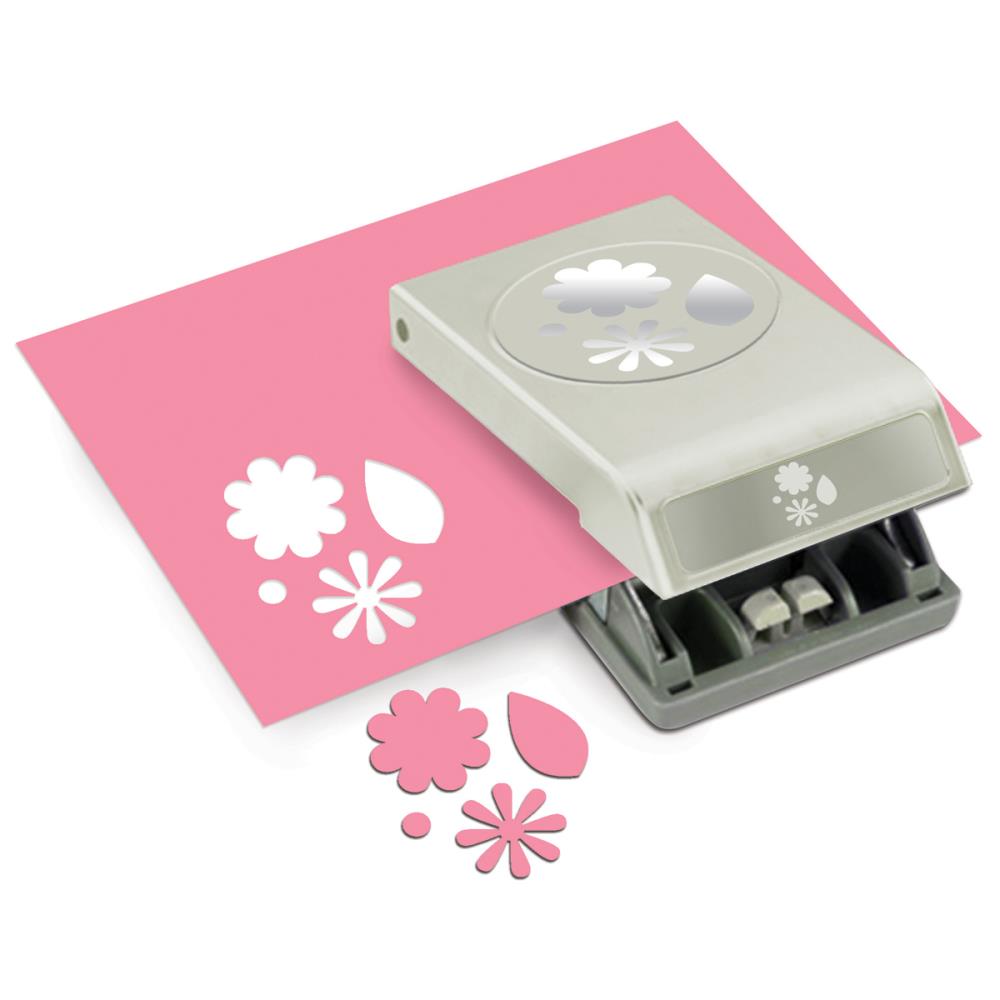 EK Tools - Large Punch - Flowers and Leaves