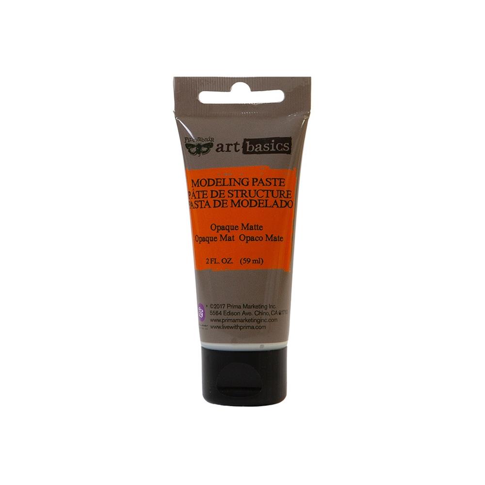 Finnabair Art Basics Modeling Paste Tube - Opaque Matte