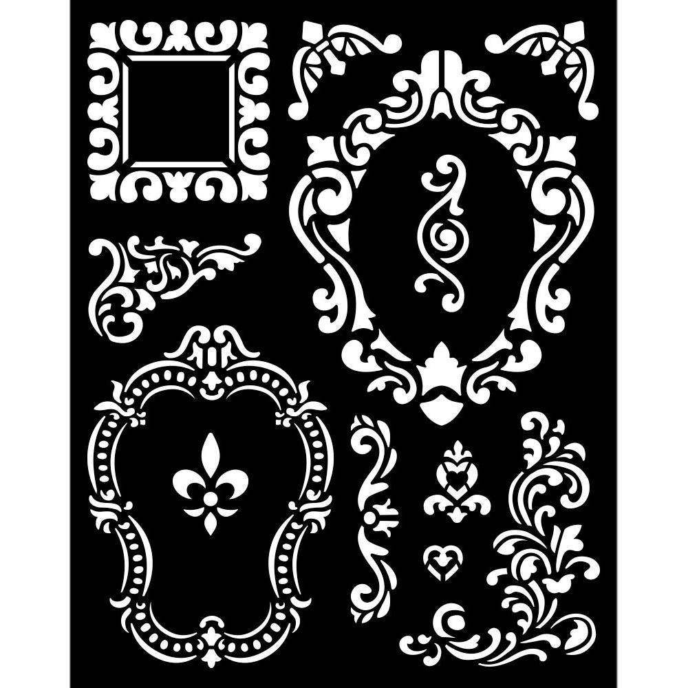 Stamperia Stencil - Alice Frames