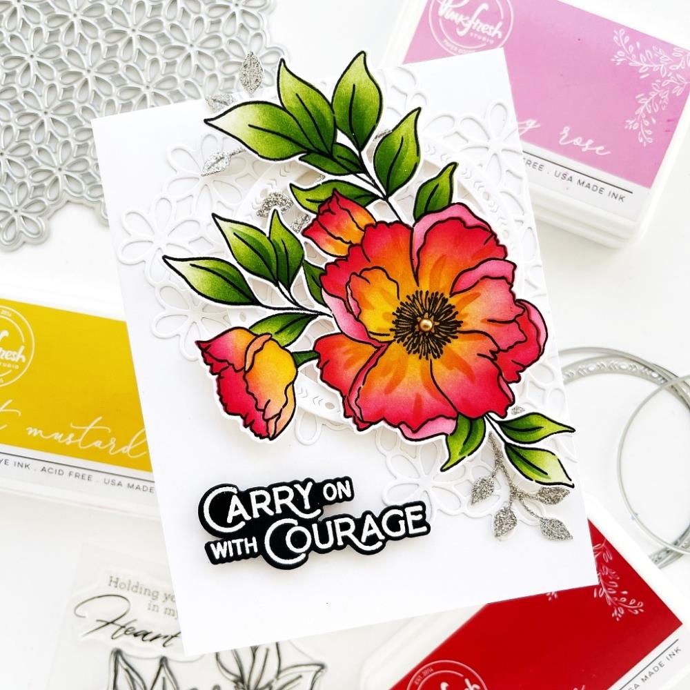 Pinkfresh Studio Clear Stamp Set - Wonderful Sentiments