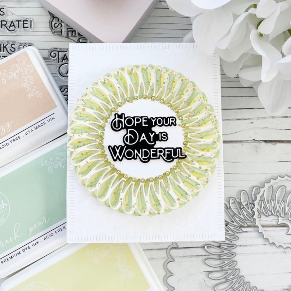 Pinkfresh Studio Clear Stamp Set - Wonderful Sentiments