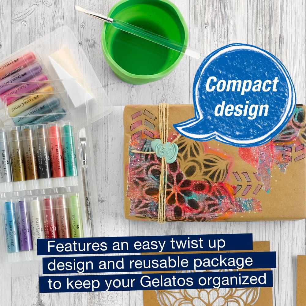 Creative Studio Gelatos Set - Metallic
