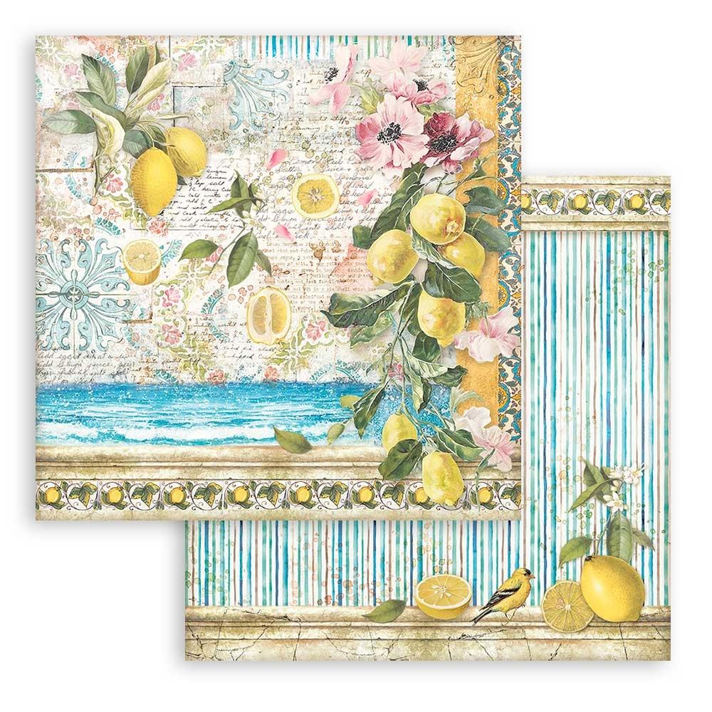 Stamperia Double-Sided Paper Pad - 12x12 - Blue Dream