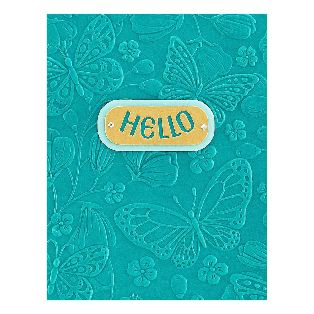 Spellbinders Embossing Folder - Beautiful Butterflies