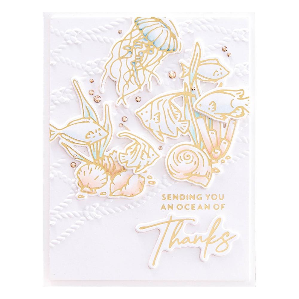 Spellbinders Embossing Folder - Cast Away