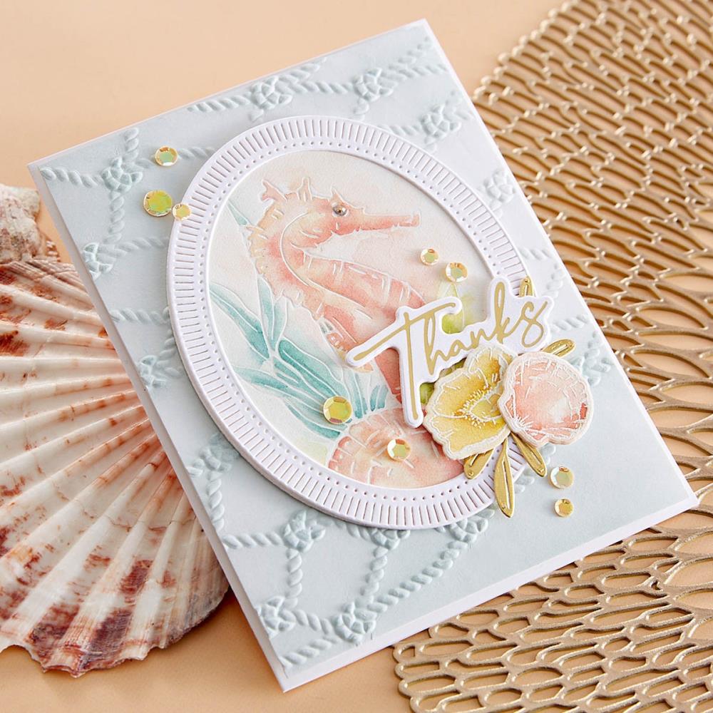 Spellbinders Embossing Folder - Cast Away