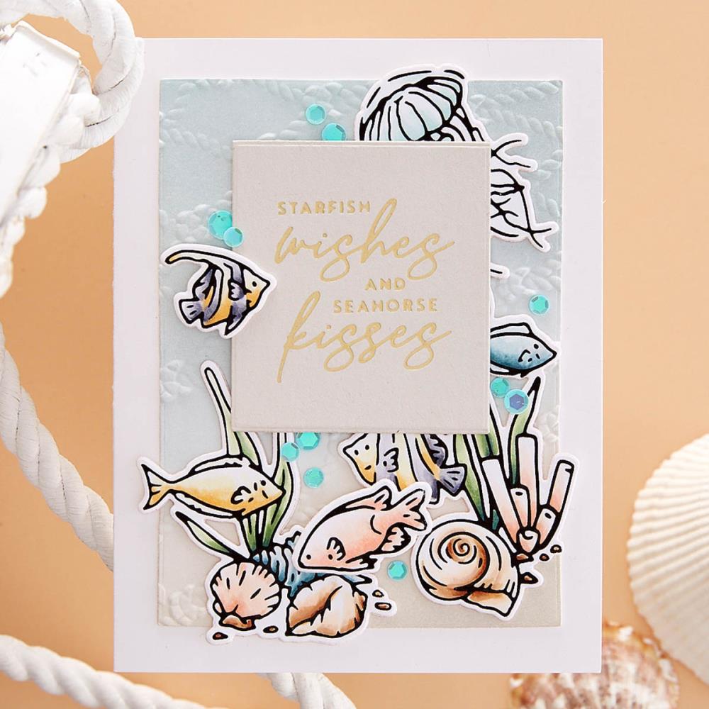 Spellbinders Embossing Folder - Cast Away