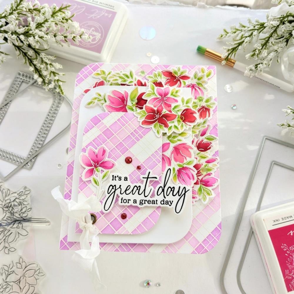 Pinkfresh Studio Die Essentials - Rounded & Braided Rectangle