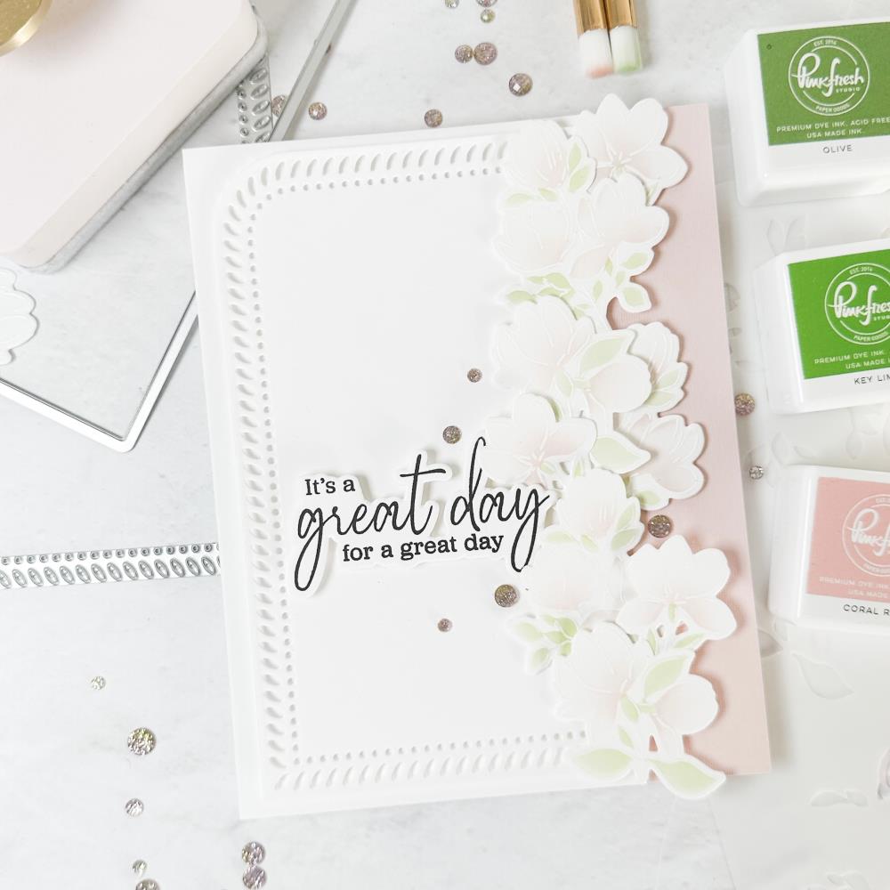 Pinkfresh Studio Die Essentials - Rounded & Braided Rectangle