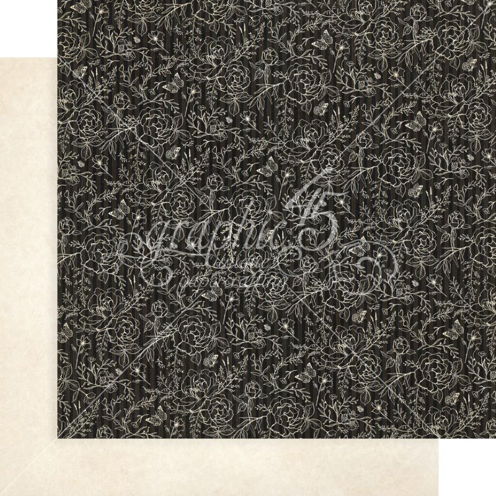 Graphic 45 - Patterns & Solids Double-Sided Paper Pad 12X12 - P.S. I Love You