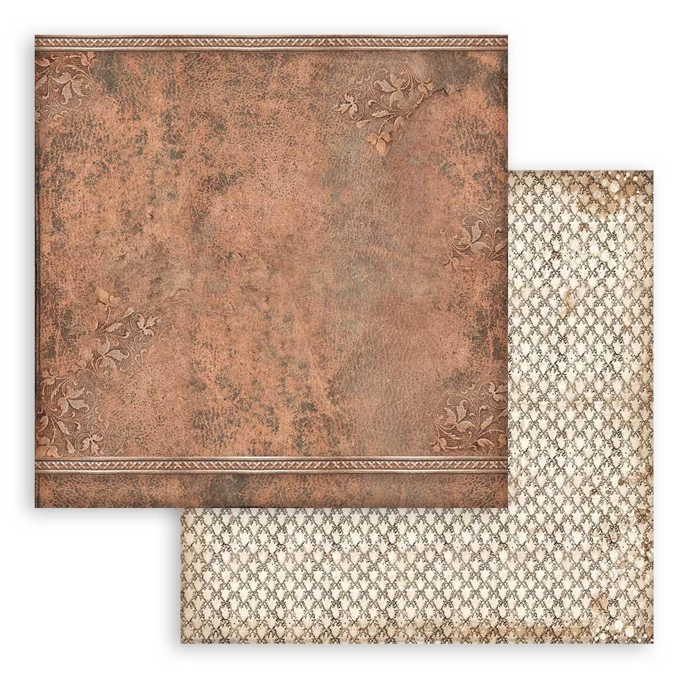 Stamperia Backgrounds Double-Sided Paper Pad 12x12 - Vintage Library