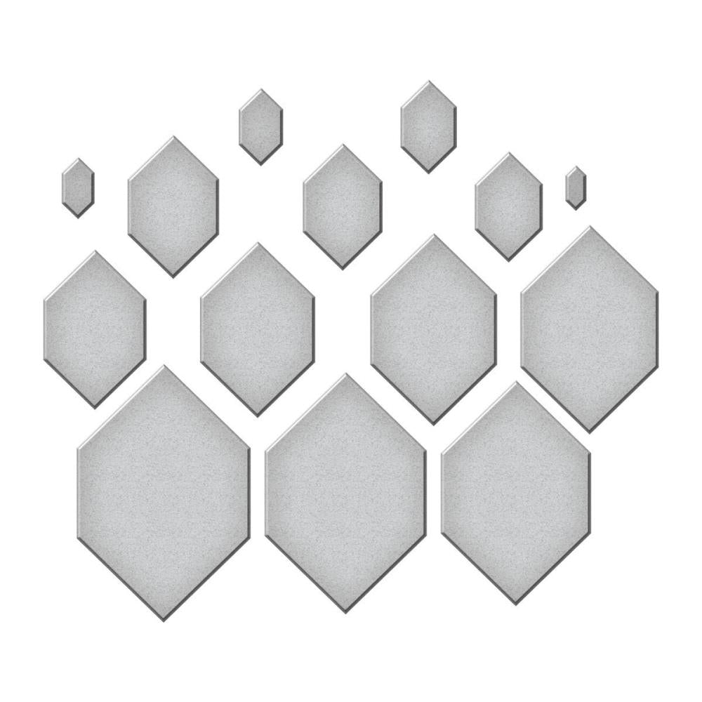 Spellbinders Etched Dies - Essential Hexi Gems