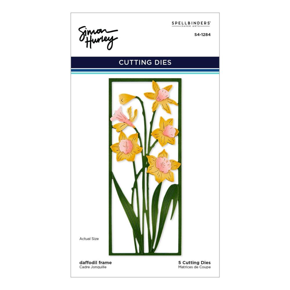 Spellbinders Etched Dies - Daffodil Frame - Photosynthesis