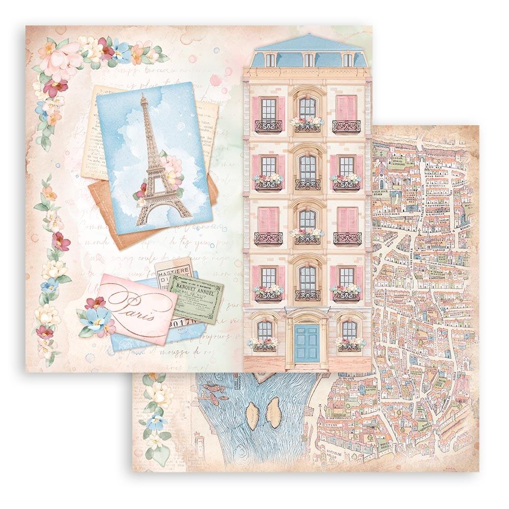 Stamperia Double-Sided Paper Pad 12x12 - Oh La La