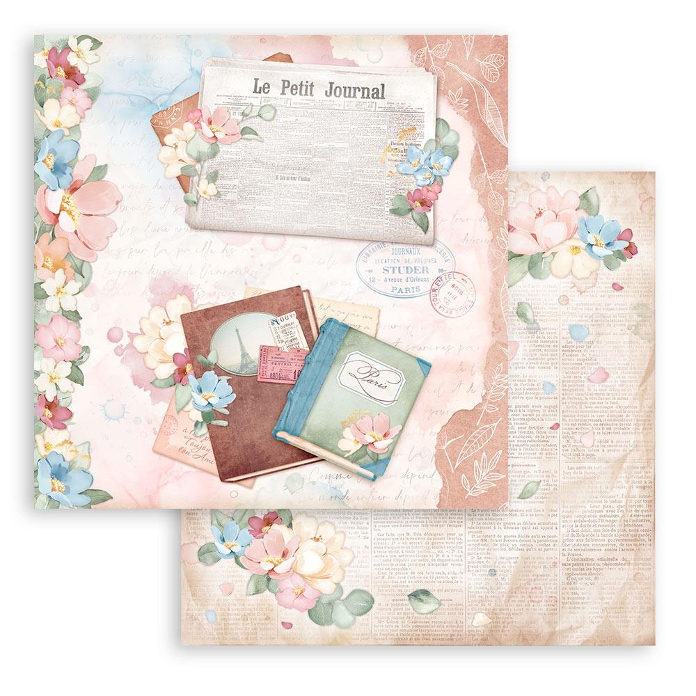Stamperia Double-Sided Paper Pad 12x12 - Oh La La