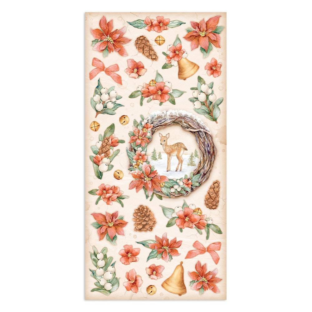 Stamperia Collectables Double-Sided Paper 6X12 - All Around Christmas
