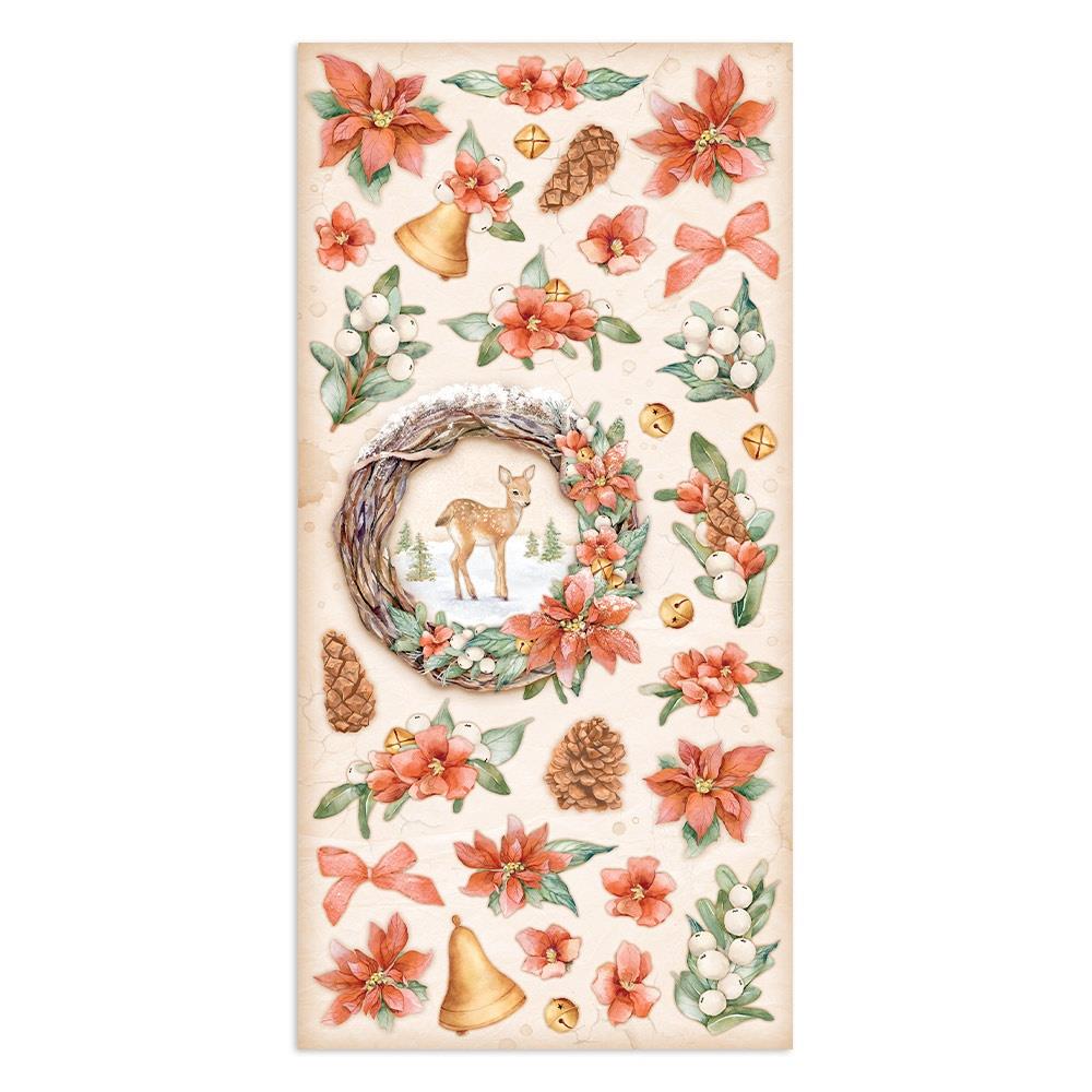 Stamperia Collectables Double-Sided Paper 6X12 - All Around Christmas
