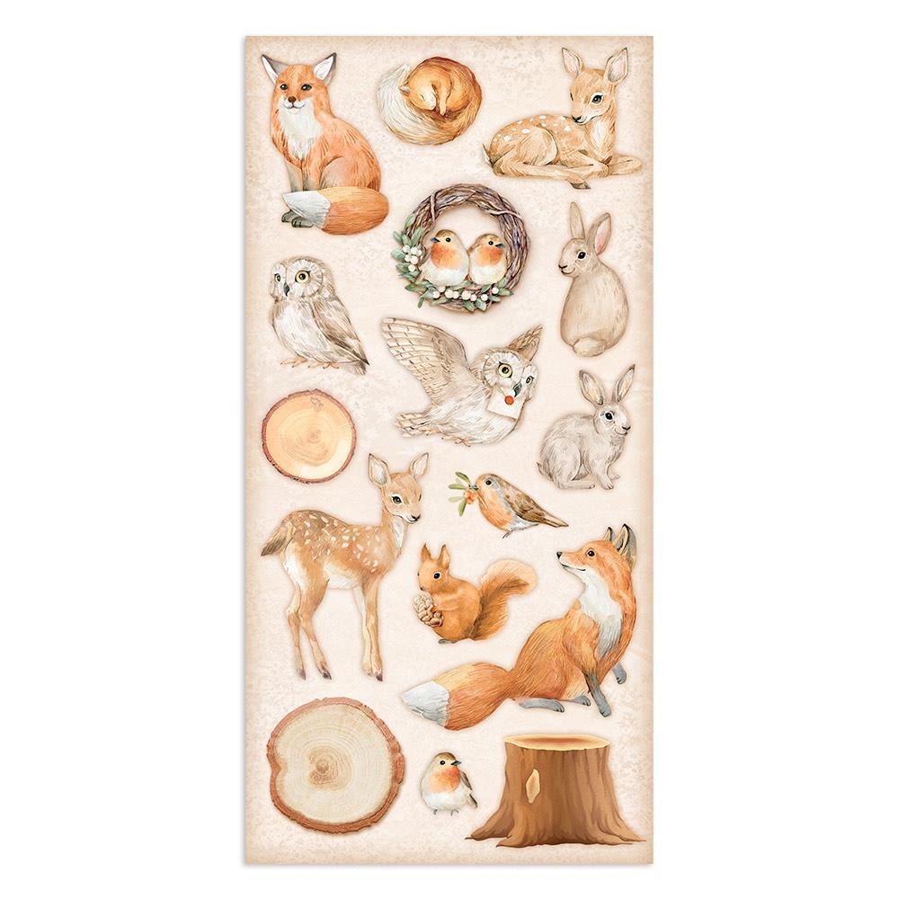 Stamperia Collectables Double-Sided Paper 6X12 - All Around Christmas