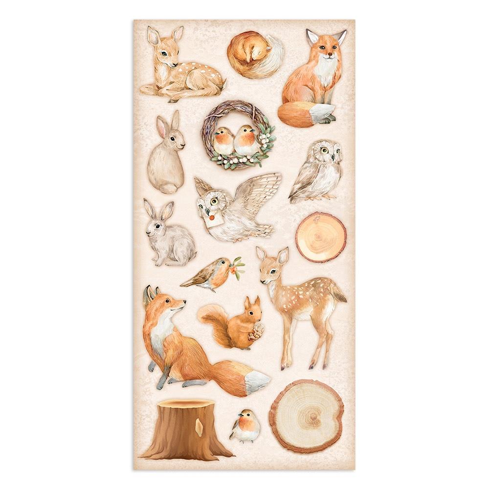 Stamperia Collectables Double-Sided Paper 6X12 - All Around Christmas