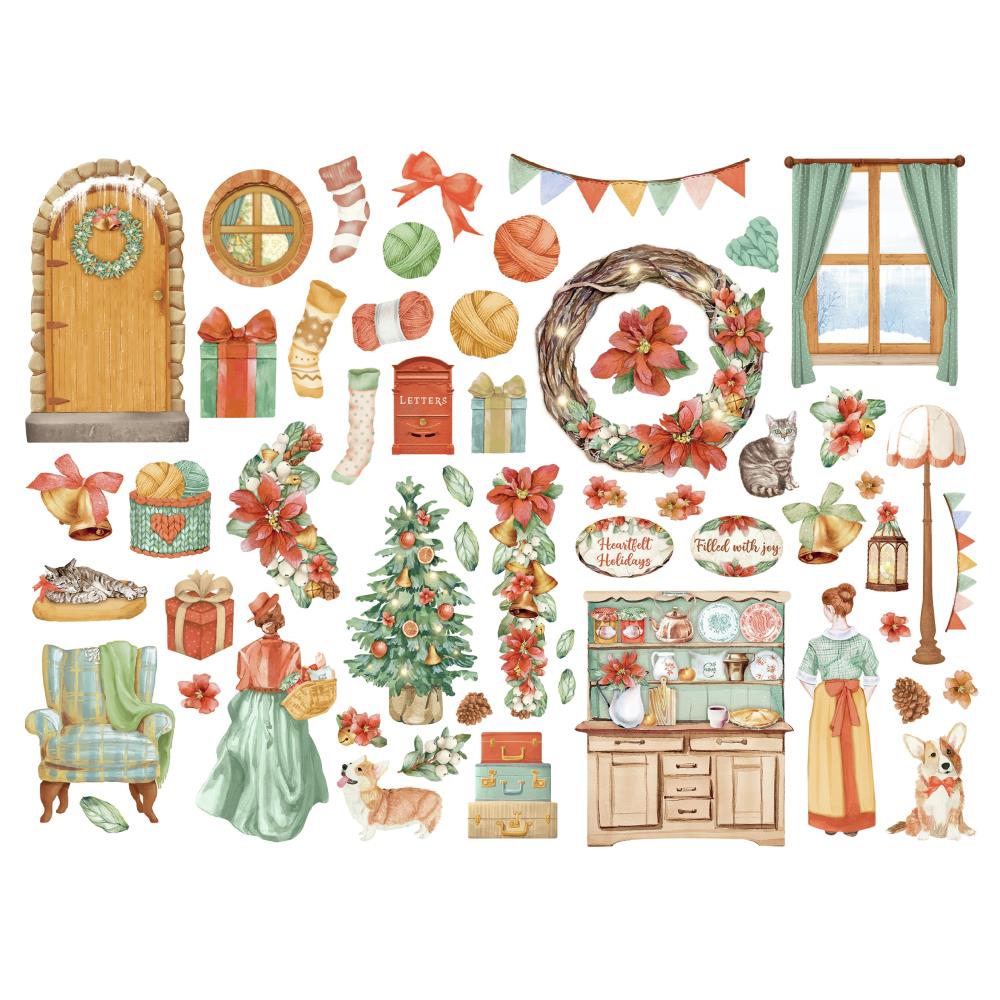 Stamperia Die-Cuts - All Around Christmas