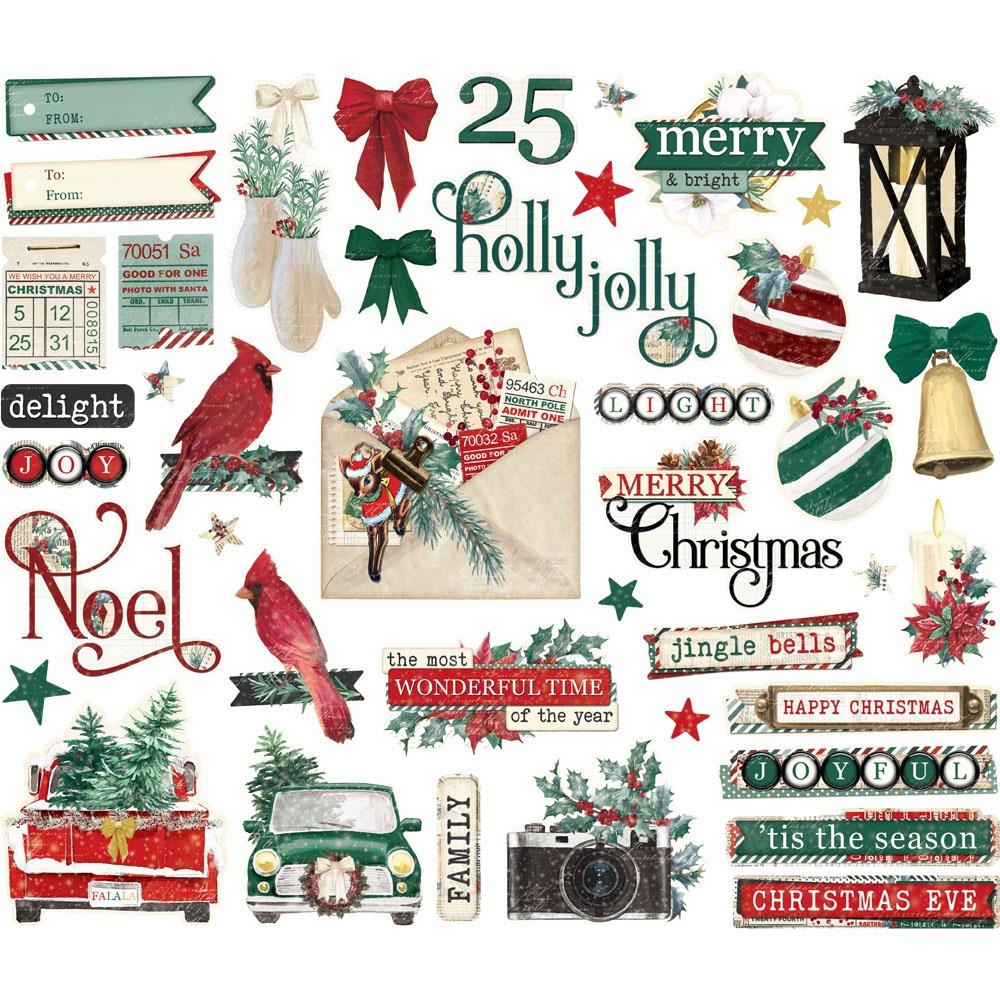 Simple Stories - Tis The Season Bits & Pieces Die-Cuts