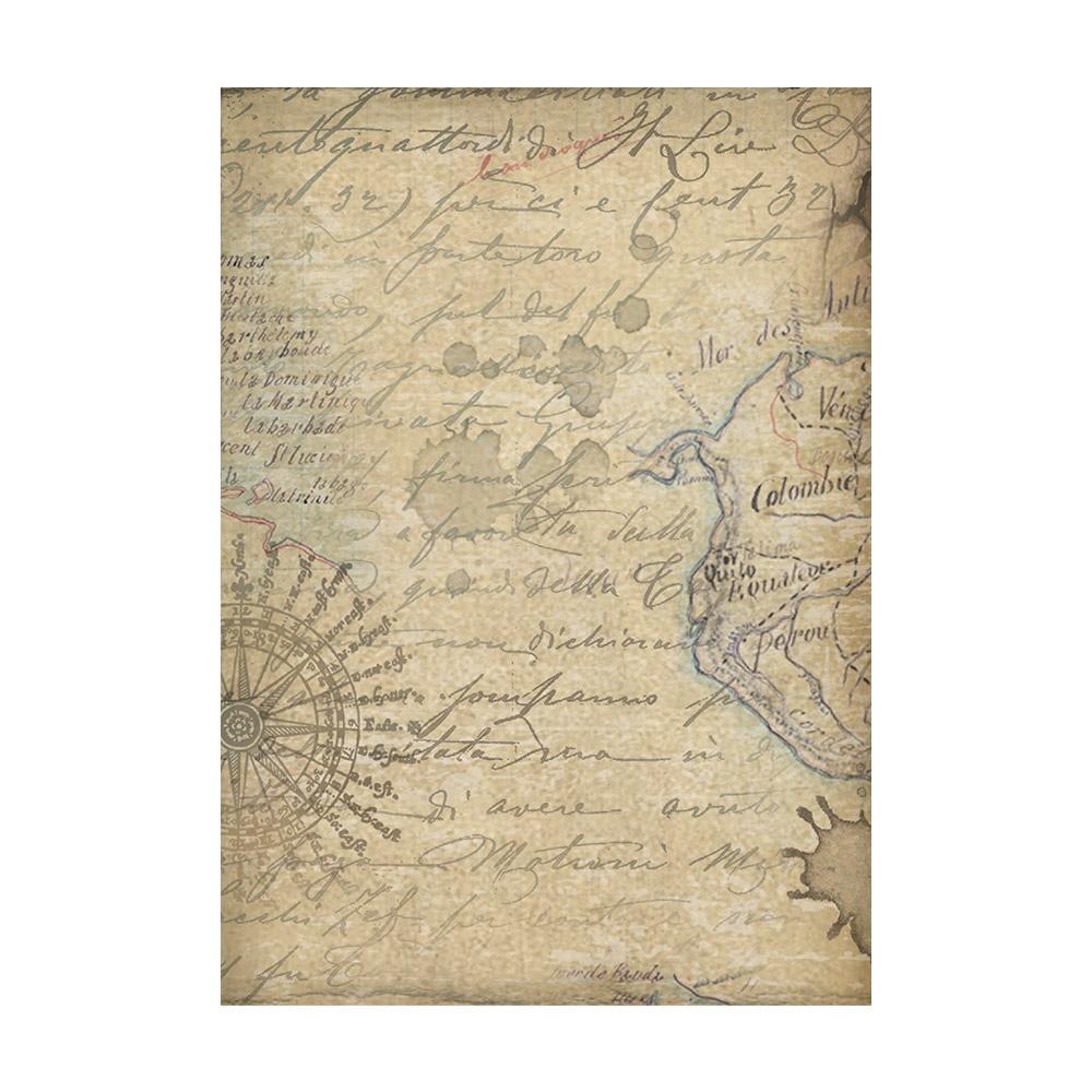 Stamperia Rice Paper Sheets A6 - Around The World 8pk