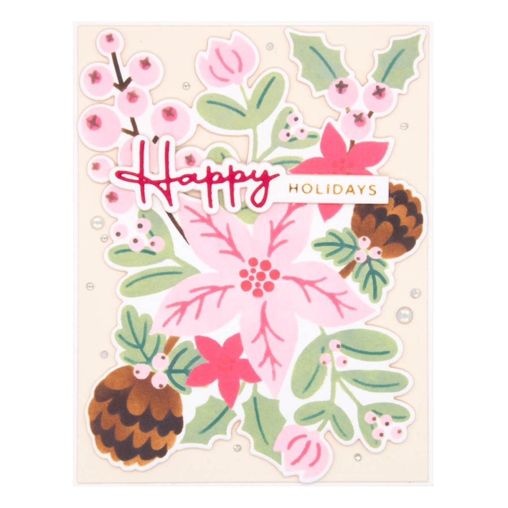 Spellbinders Glimmer Hot Foil Plate & Die - The Classic Christmas Collection