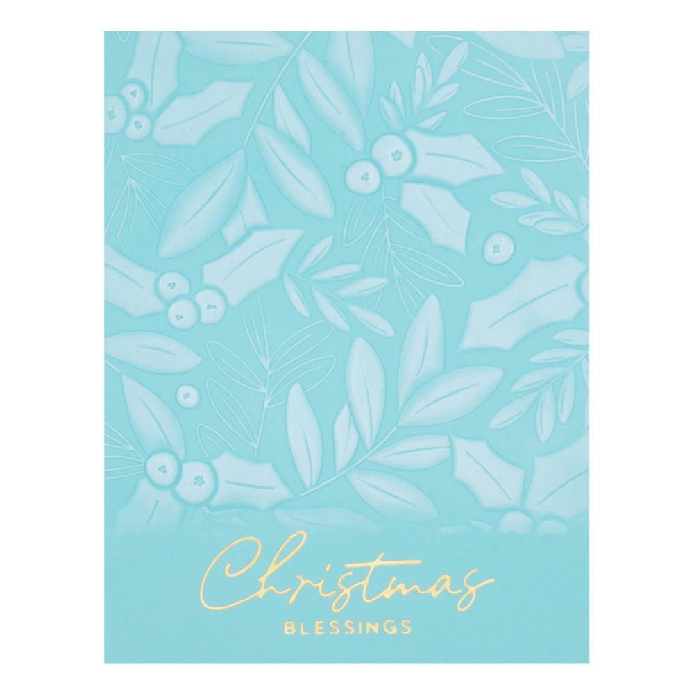 Spellbinders 3D Embossing Folder - Holly & Foliage De-Light-Ful