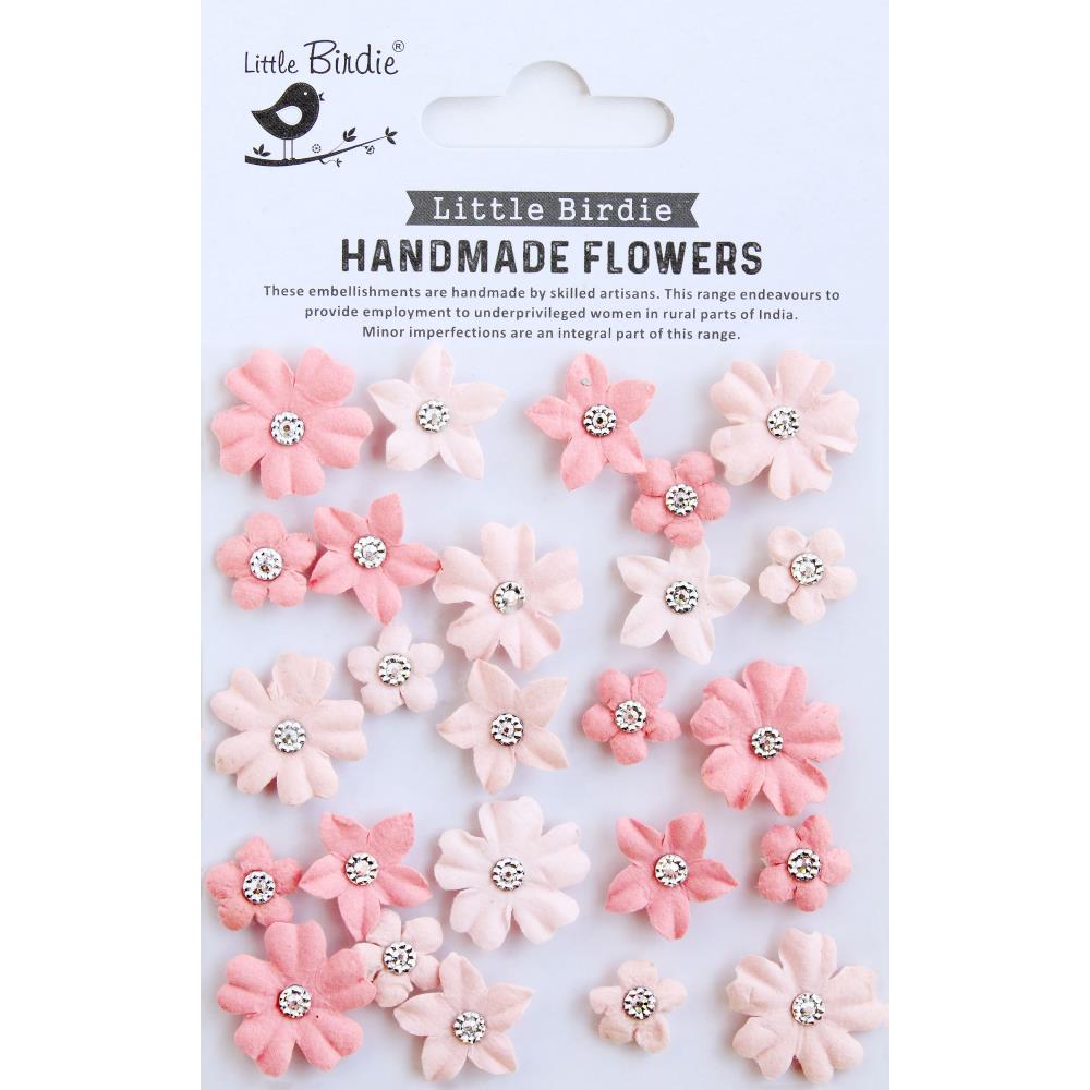 Little Birdie Karolina Paper Flowers - Pink Passion
