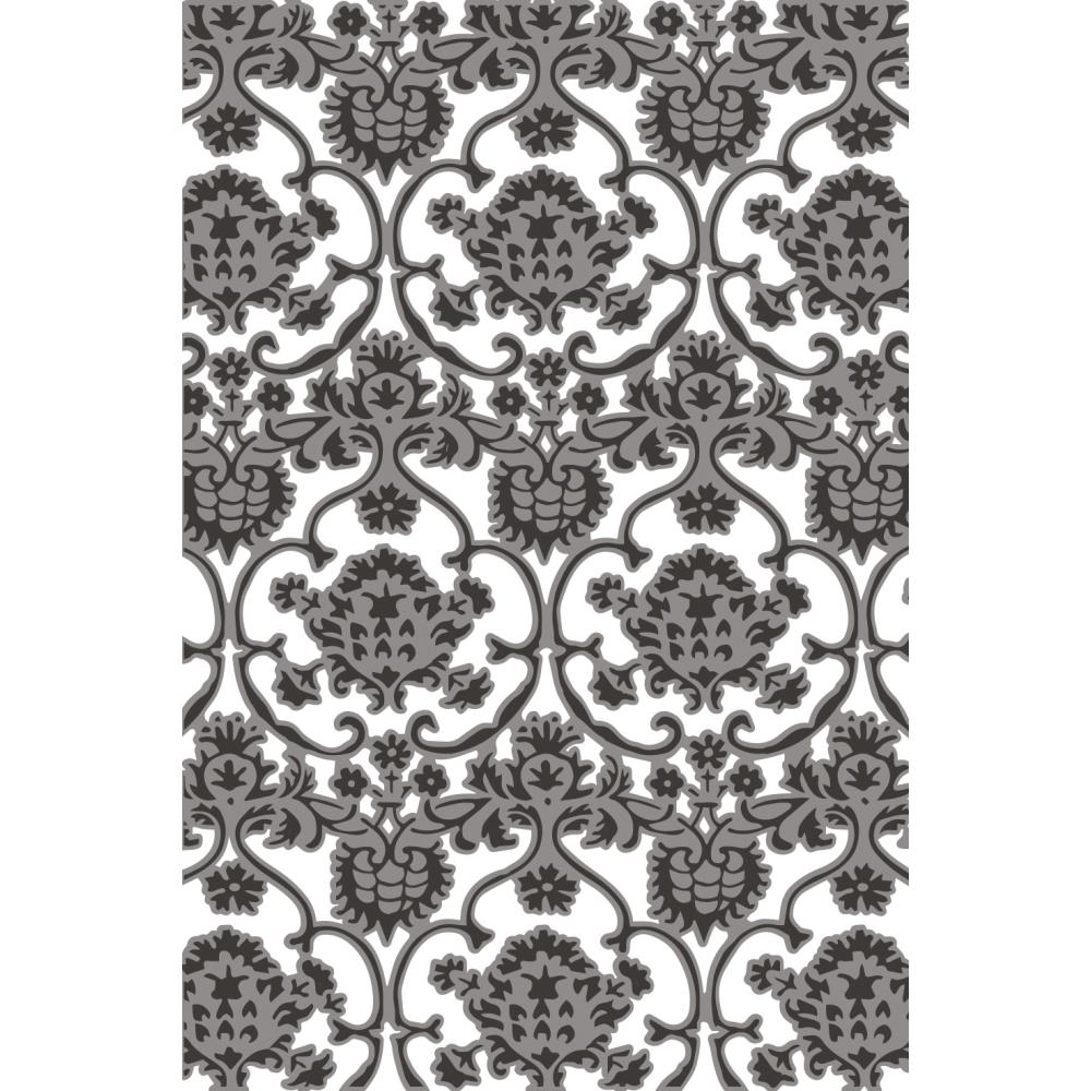 Sizzix 3D Texture Fades Embossing Folder By Tim Holtz - Multi-Level Tapestry
