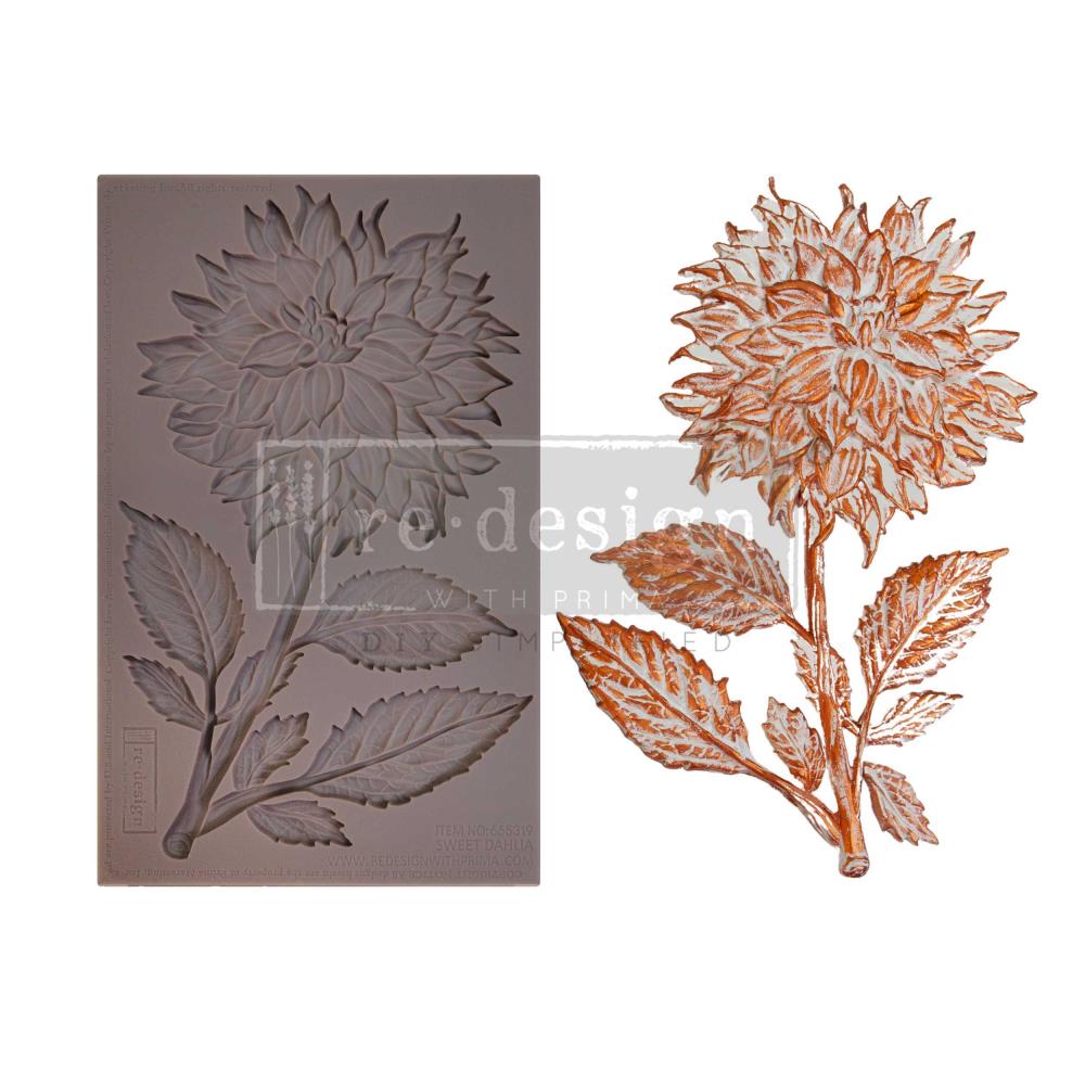 Prima Marketing Re-Design Mould - Sweet Dahlia