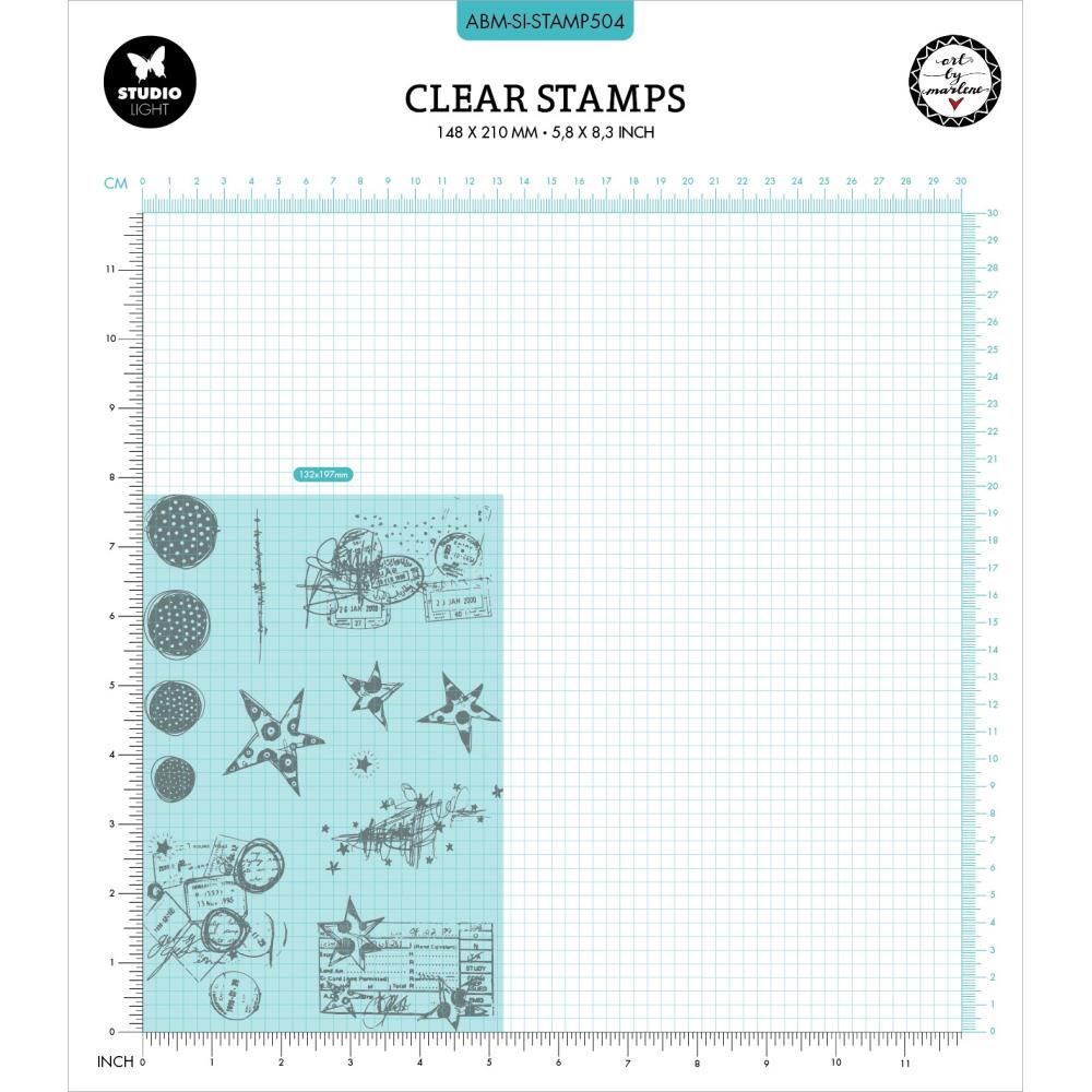Art By Marlene Signature Collection Stamp - Nr. 504. Stamp-it