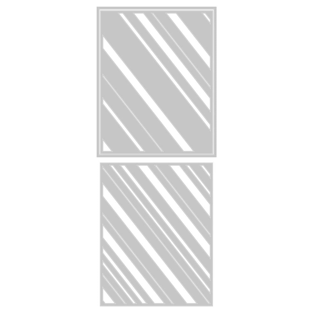 Sizzix Thinlits Dies By Tim Holtz - Layered Stripes