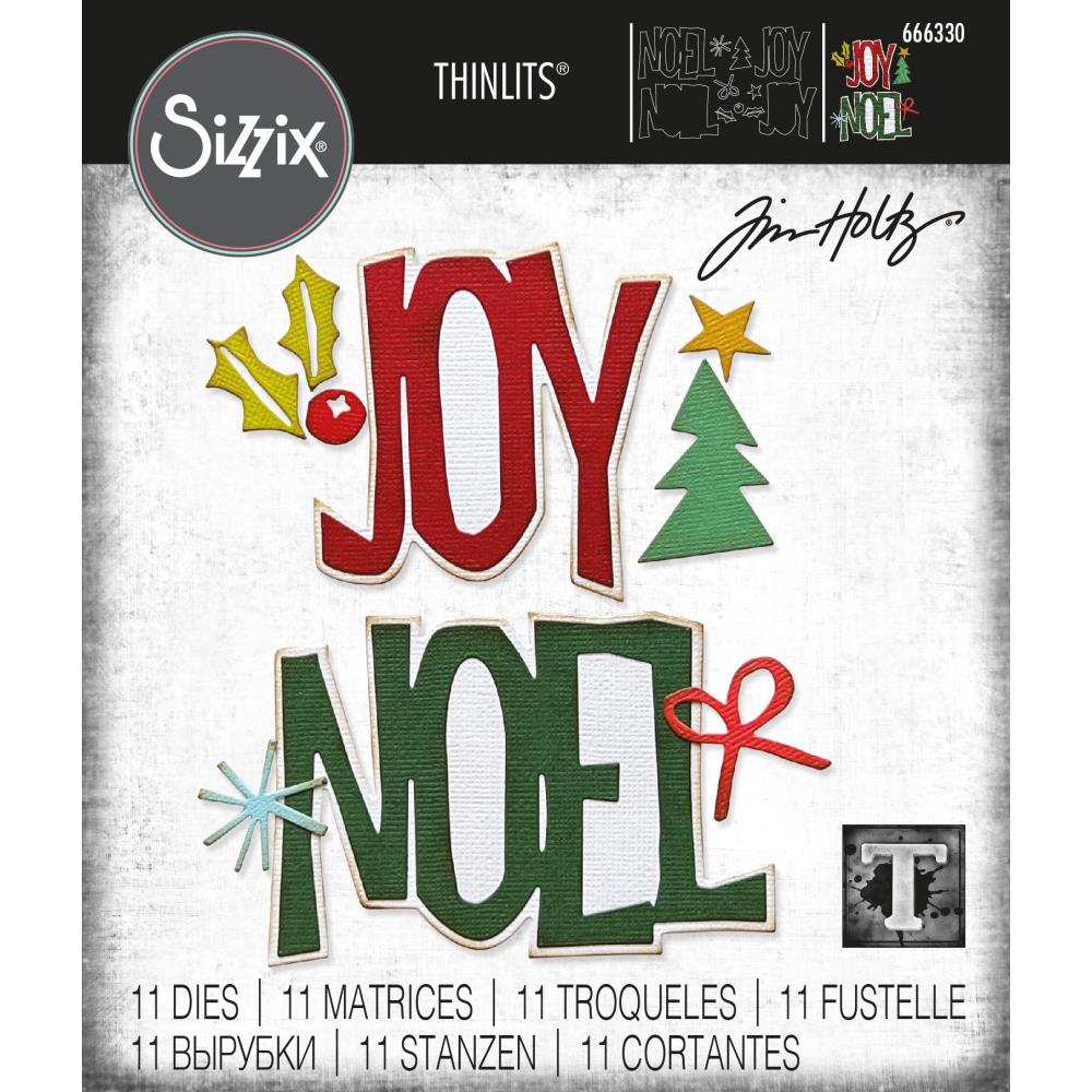 Sizzix Thinlits Dies By Tim Holtz - Big Tidings
