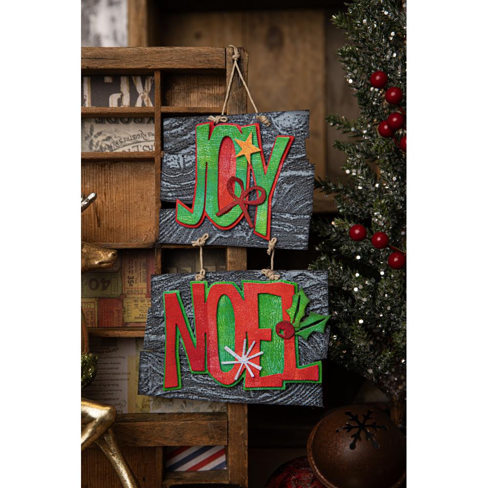 Sizzix Thinlits Dies By Tim Holtz - Big Tidings