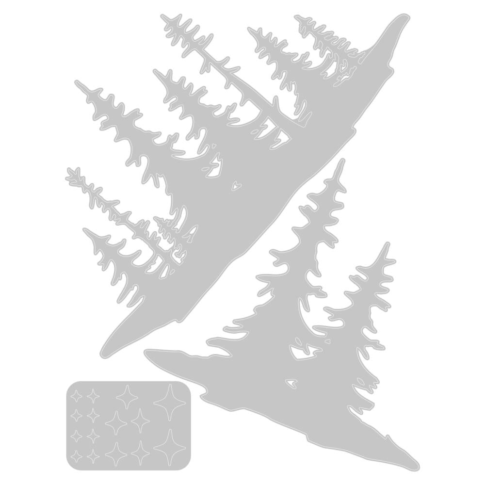 Sizzix Thinlits Dies By Tim Holtz - Forest Shadows