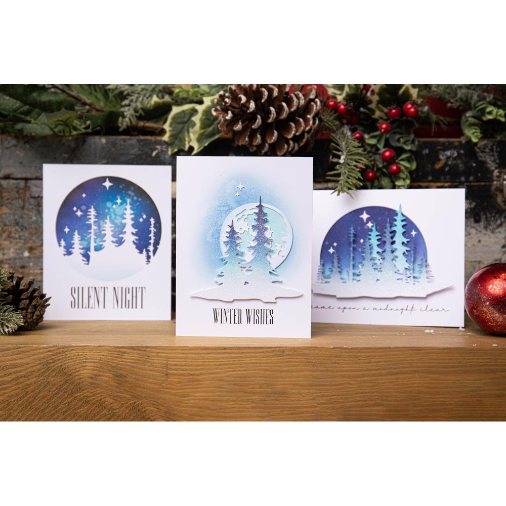 Sizzix Thinlits Dies By Tim Holtz - Forest Shadows